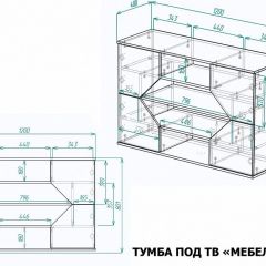 Тумба под ТВ Мебелеф-17 | фото 7