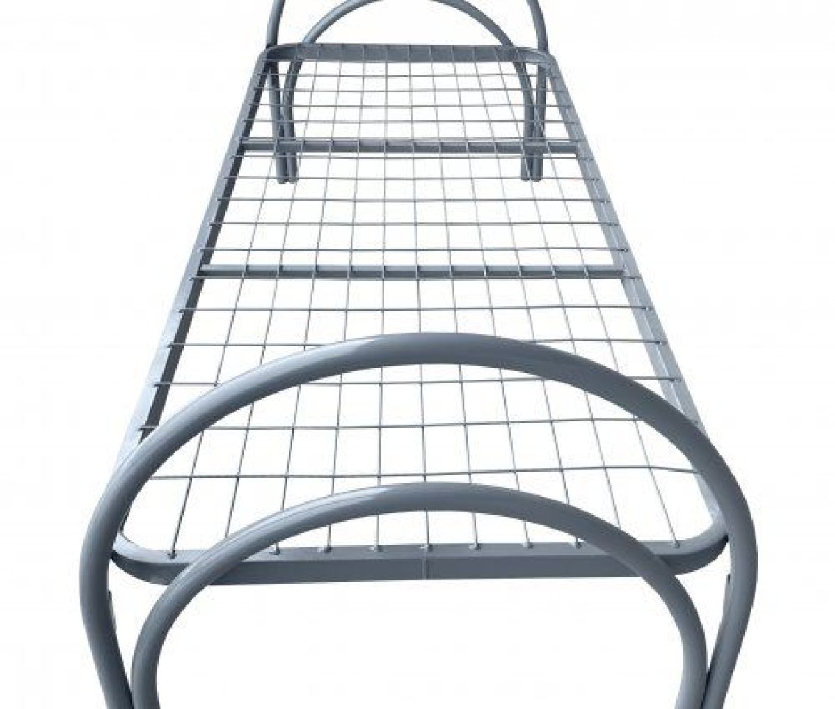 Кровать "Полукруглая" 800*1900, 2 дуги труба d. 38/32 (К651.2) Рама закругленная 40*25, кв звено | фото 2