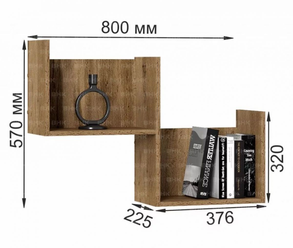 Полка навесная 03 | фото 2