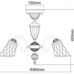 Люстра на штанге MW-Light Ариадна 32 450019105 | фото 10