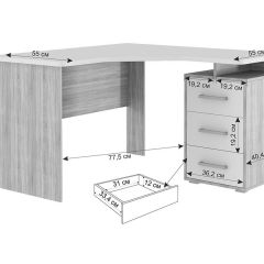 ЛАЙТ 2 Стол компьютерный угловой (1200) | фото 18