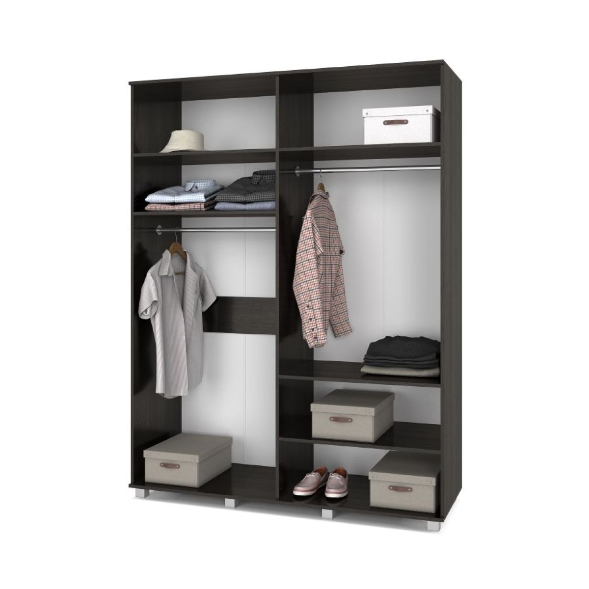 ВИОРА Шкаф 4-х дверный В41 | фото 4