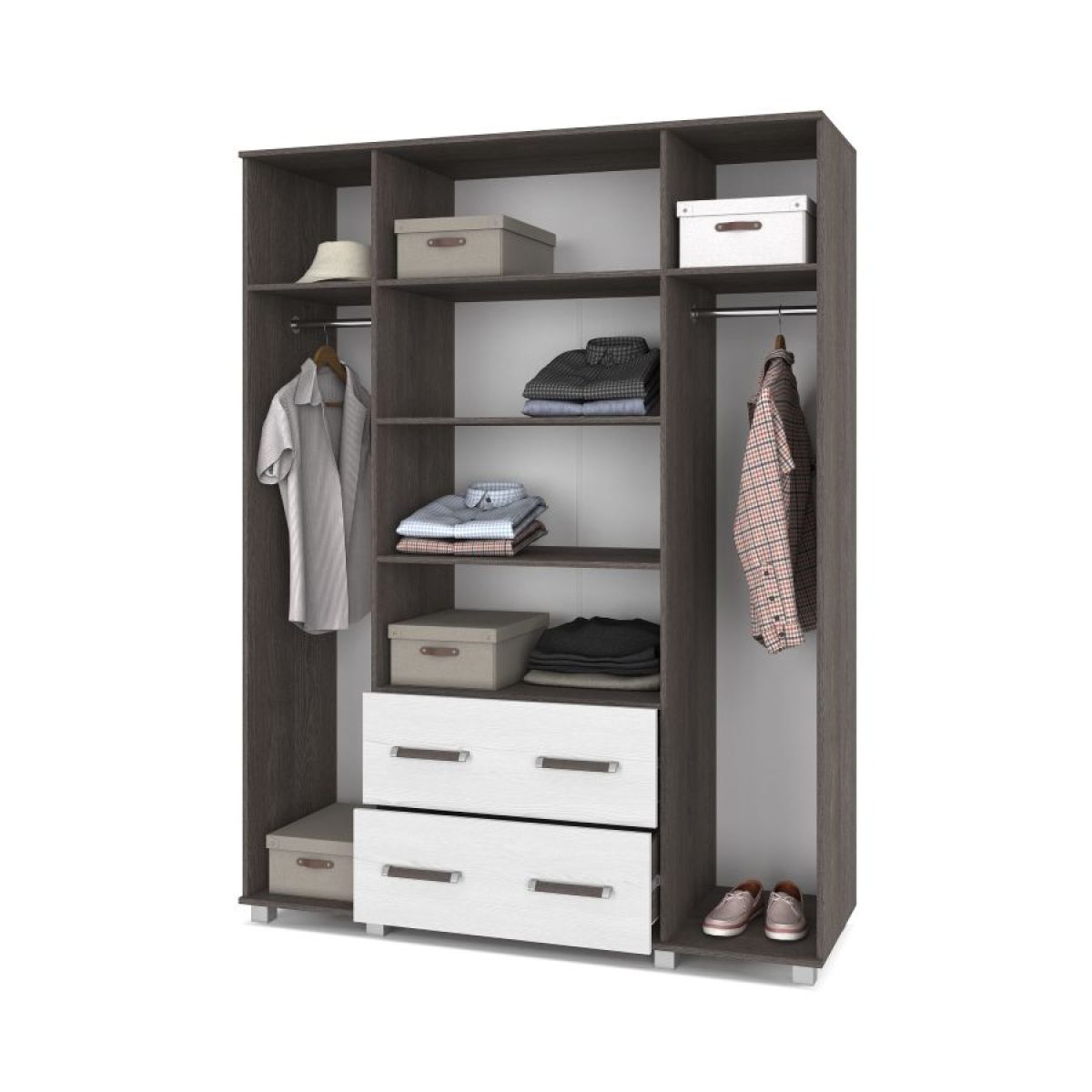 ВИОРА Шкаф 4-х дверный В43 | фото 2