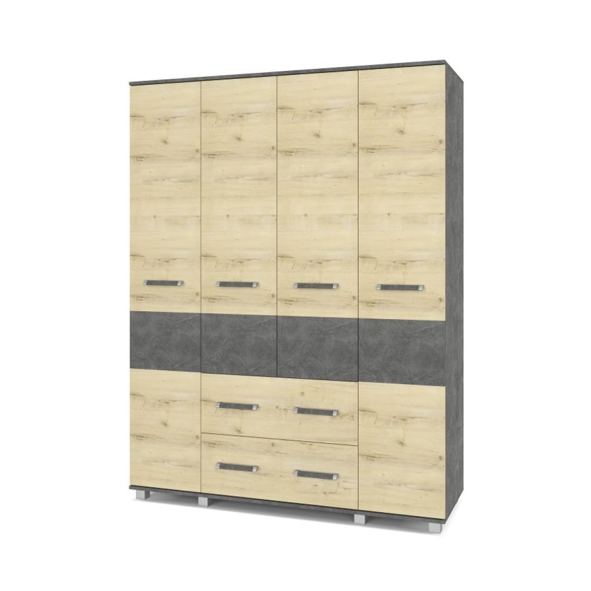 ВИОРА Шкаф 4-х дверный В43 | фото 5