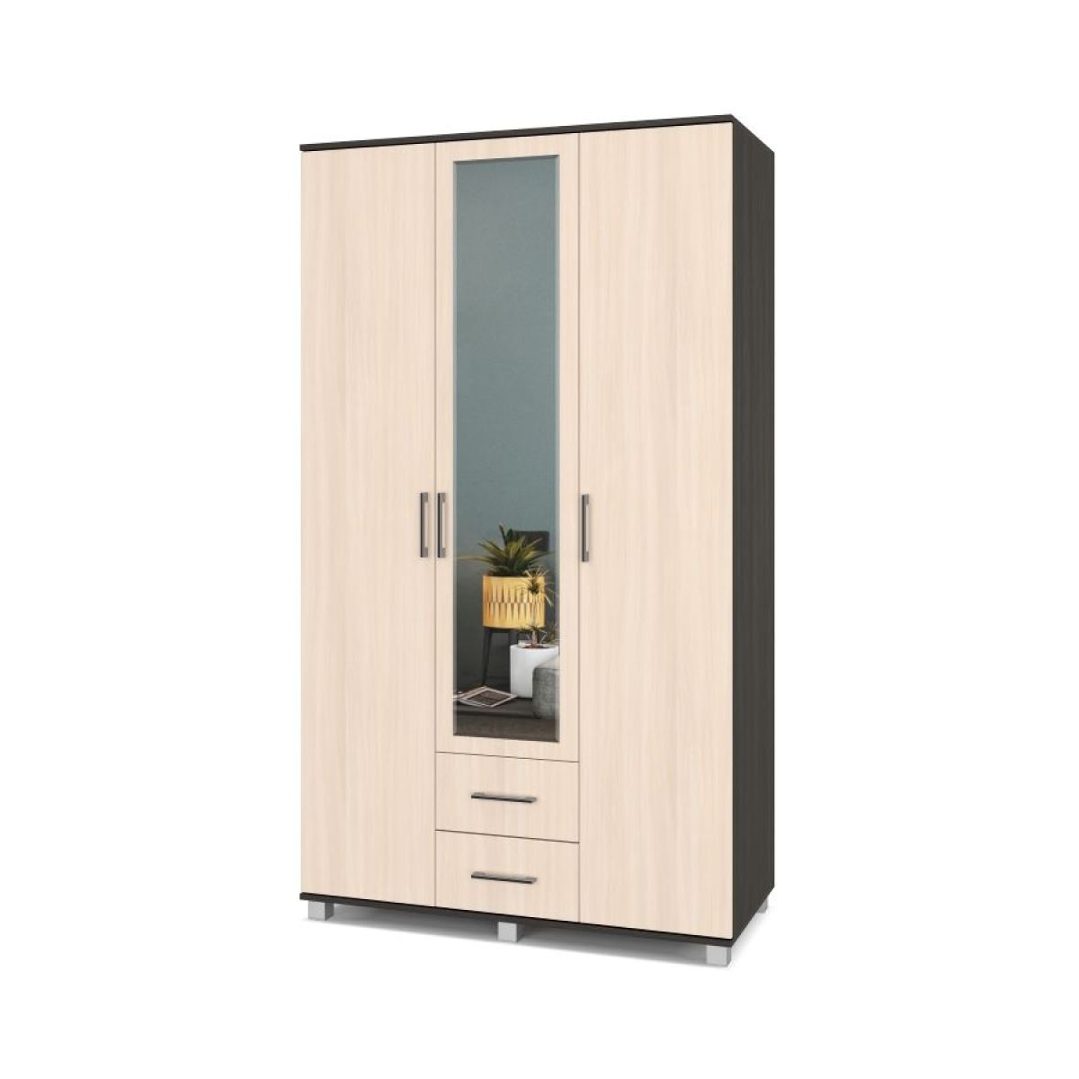 ЕВА Шкаф 3-х дверный Е34 | фото 3