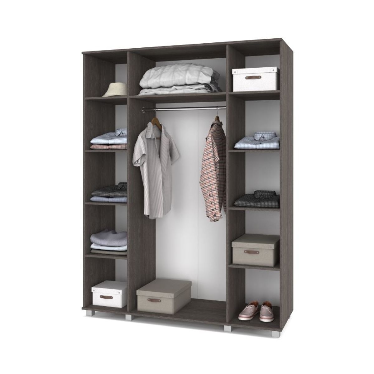 ЕВА Шкаф 4-х дверный Е40 | фото 2