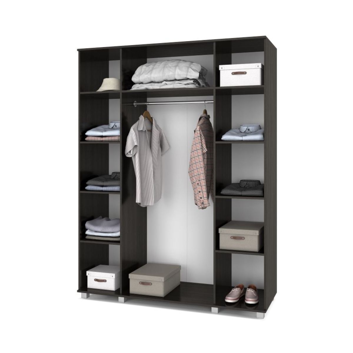 ЕВА Шкаф 4-х дверный Е40 | фото 4