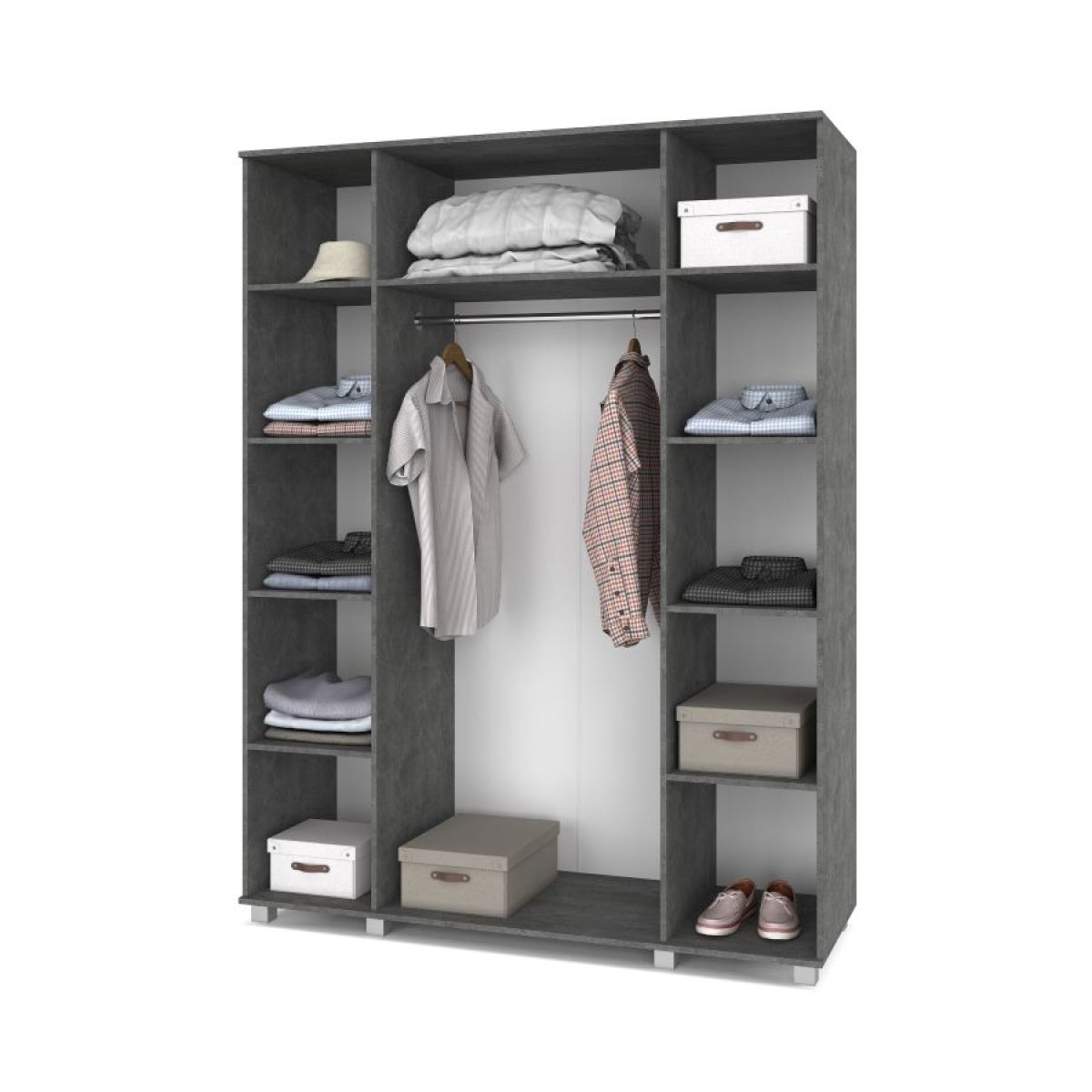 ЕВА Шкаф 4-х дверный Е40 | фото 8