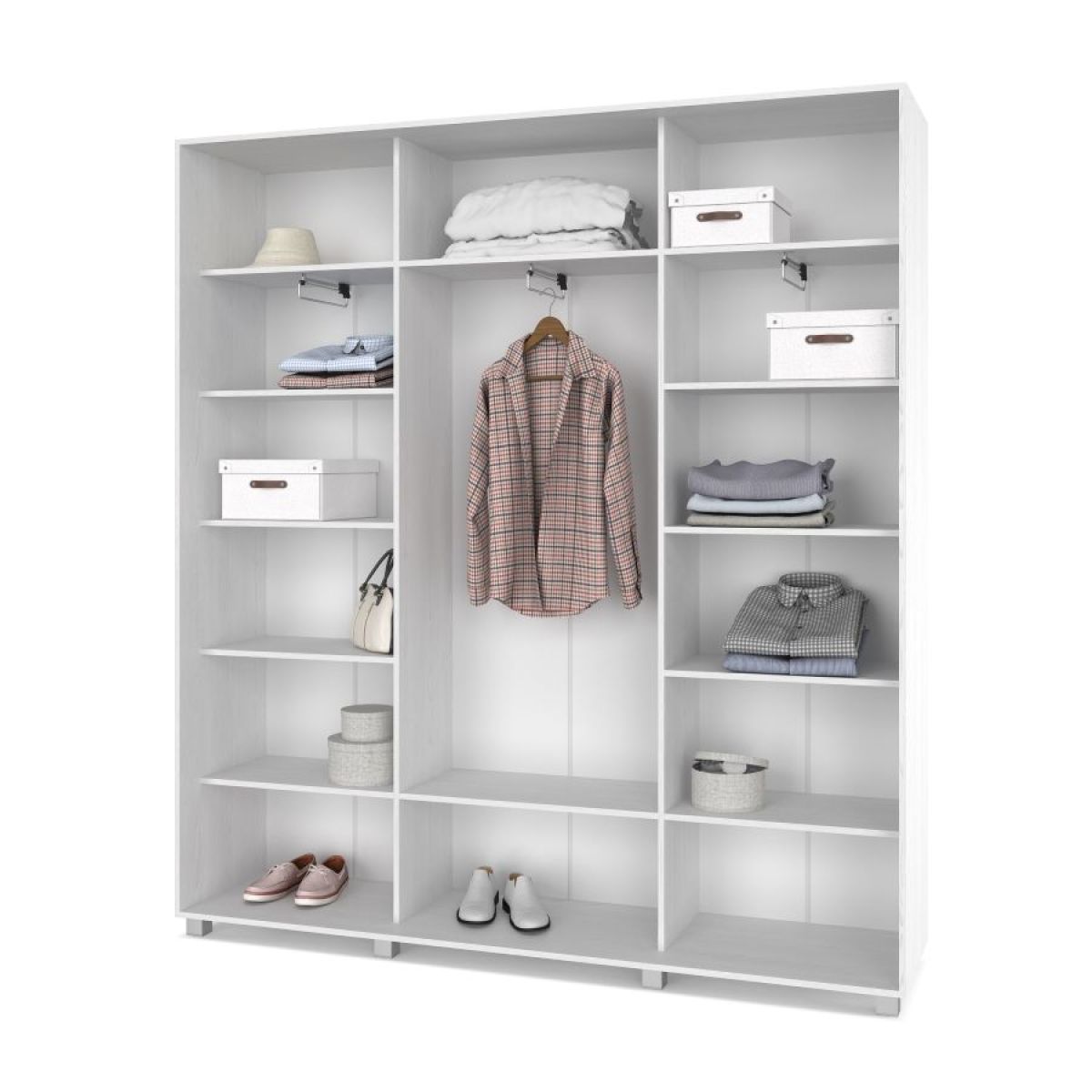 МАРТИН Шкаф-купе Анкор светлый (2000*450) М401 | фото 2