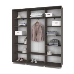 МАРТИН Шкаф-купе Анкор темный (2000*450)  М401 | фото 2