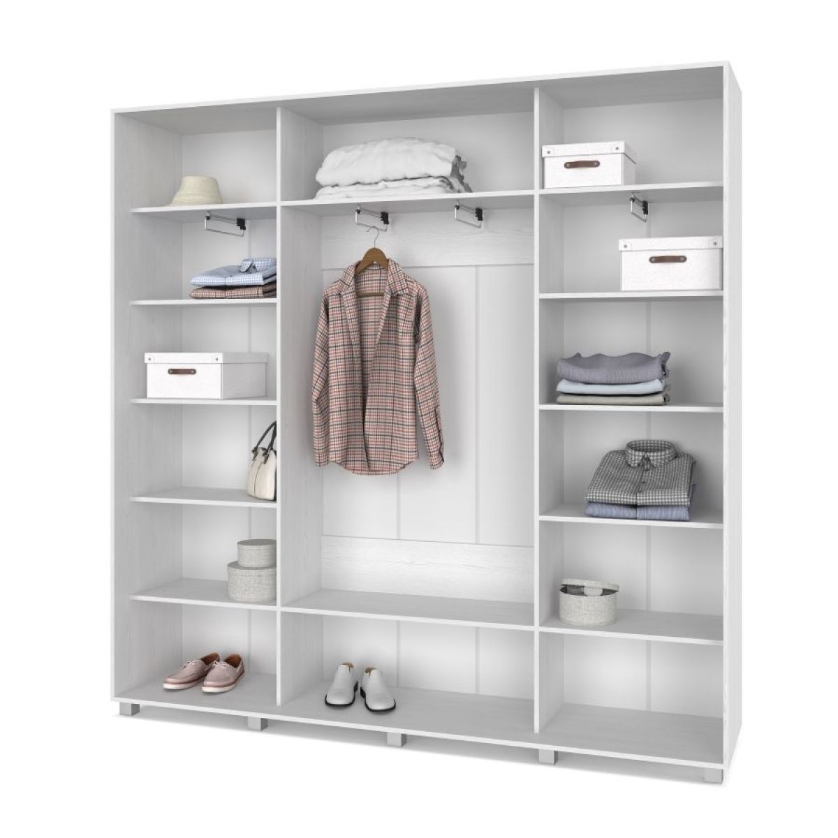 МАРТИН -купе с зеркалом Анкор светлый (2400*450) М442 | фото 2