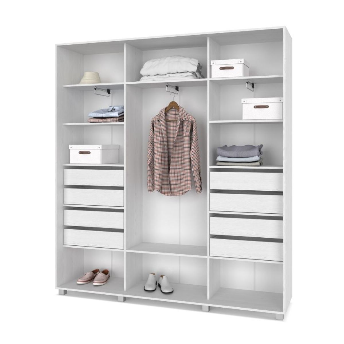 МАРТИН -купе с зеркалом Анкор светлый (2400*450) М442 | фото 4