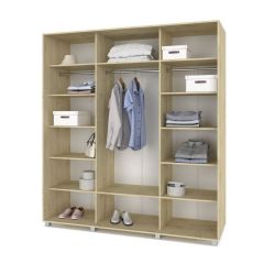 МАРТИН Шкаф-купе с зеркалами Ирландский дуб (2000*600) М603 | фото 2