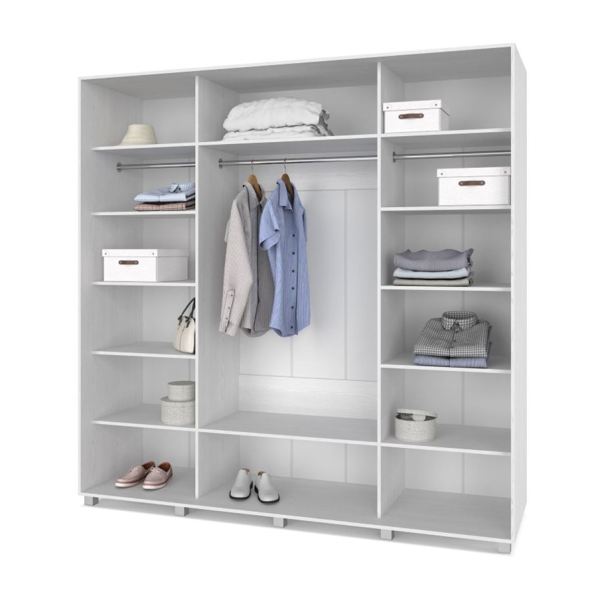 МАРТИН Шкаф-купе Анкор светлый (2200*600) М621 | фото 2