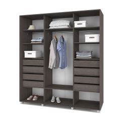 МАРТИН Шкаф-купе Анкор темный (2200*600) М621 | фото 4