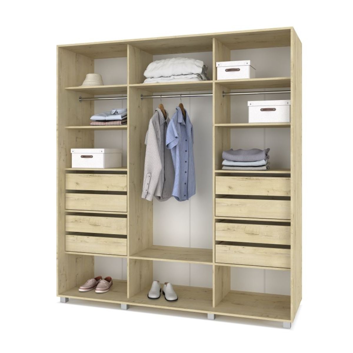 МАРТИН Шкаф-купе Ирландский дуб (2400*600) М641 | фото 4