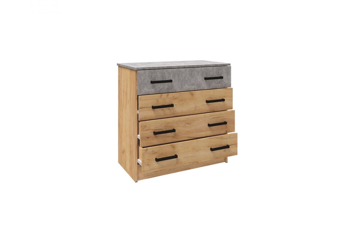 Спальня Асти Комод (Дуб крафт золотой) | фото 2