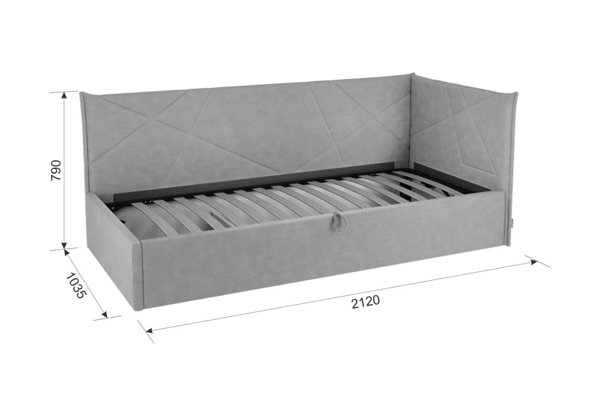 БЕСТ Кровать с ПМ (тахта) 900 | фото 2