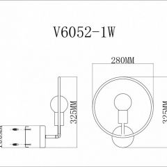 Бра Moderli Sachara V6052-1W | фото 3