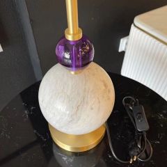 Настольная лампа декоративная Imperiumloft Marble Ball sn009 | фото 4
