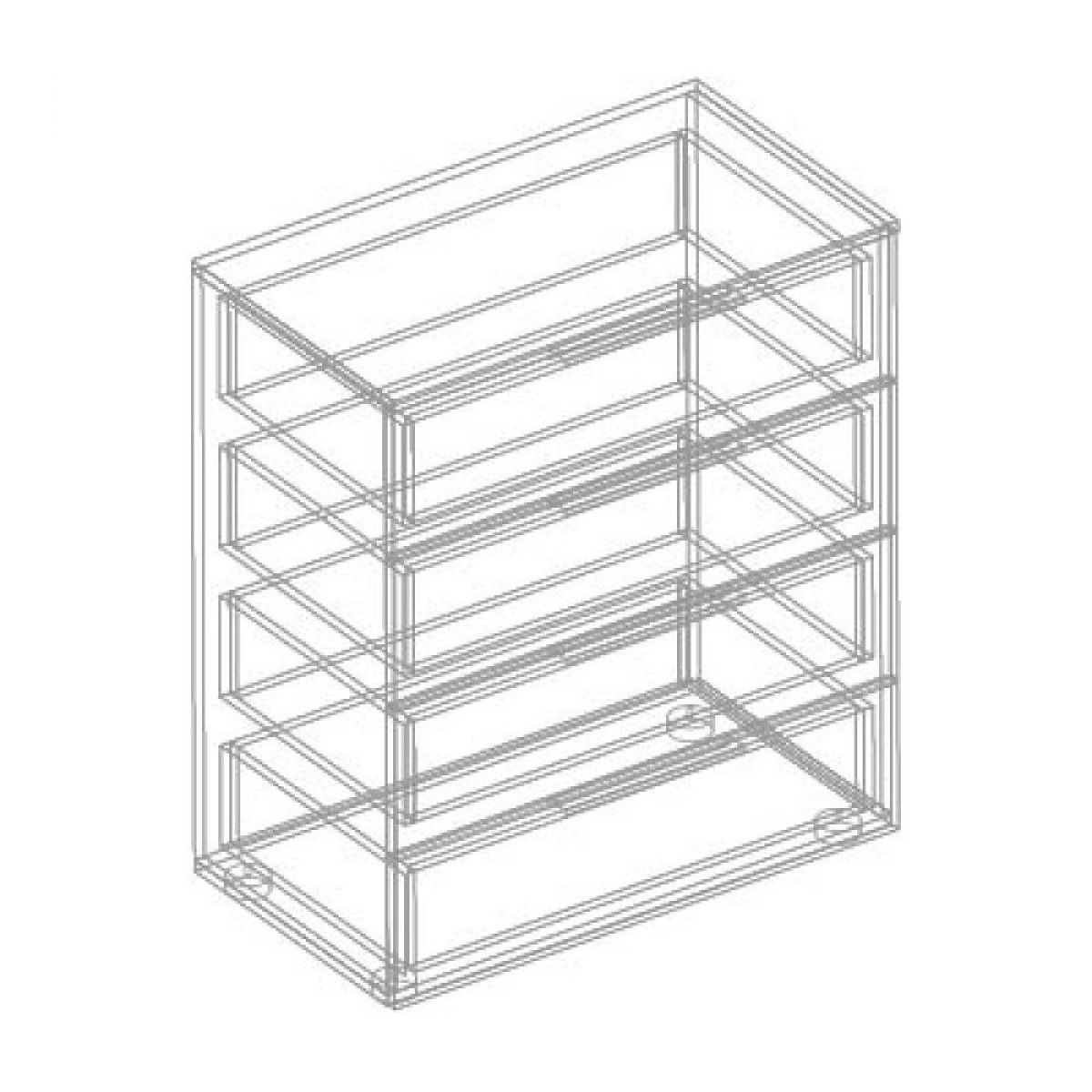 ВИТА Прихожая (модульная) темно серый | фото 5