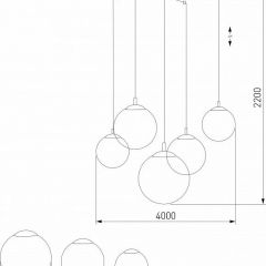 Подвесная люстра TK Lighting Esme 4791 Esme | фото 2