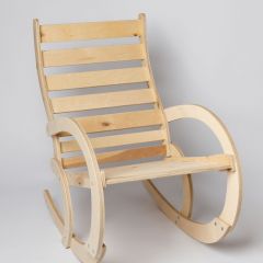 Кресло качалка не окрашенное ВЕНЕЦИЯ кресло маятниковое | фото 3