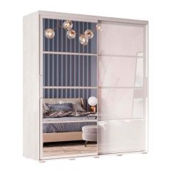 Шкаф-купе Крафт-6 1.6 м ШКК-06 (ясень белый) | фото 3