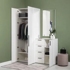 ЭЙР прихожая (модульная) Белый Шагрень | фото 24