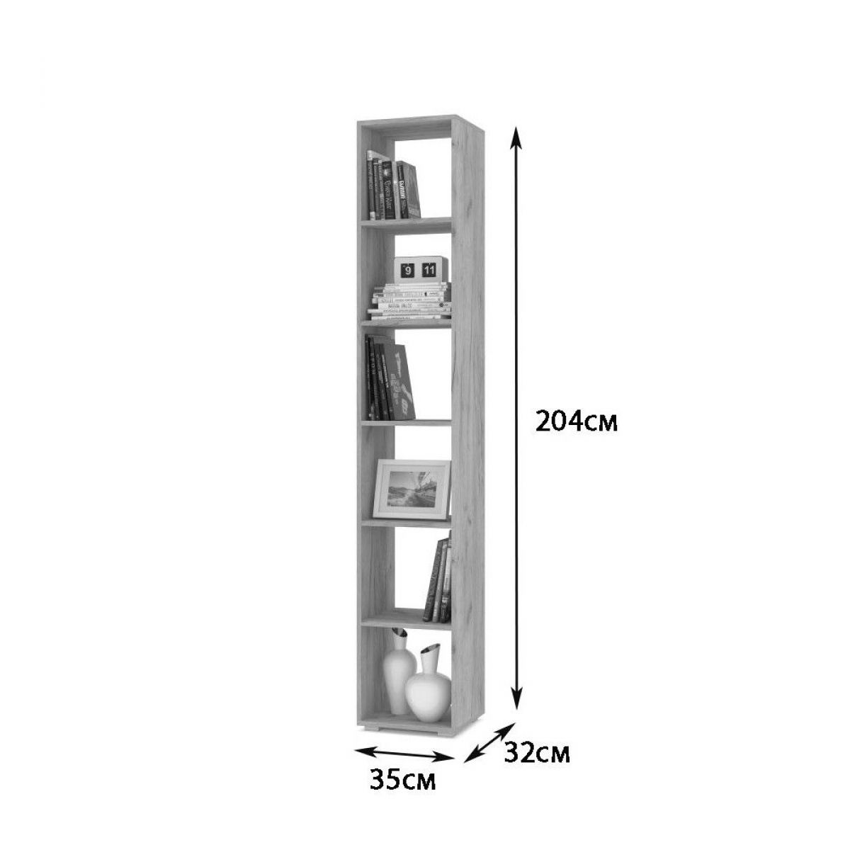 ОЛИВИЯ Детская (модульная) дуб серый/белый | фото 20
