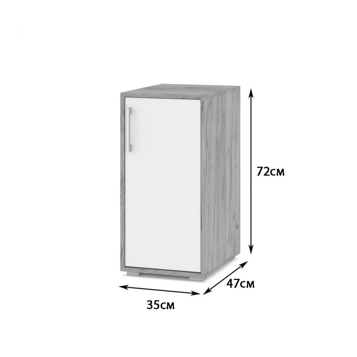 ОЛИВИЯ Детская (модульная) дуб серый/белый | фото 8