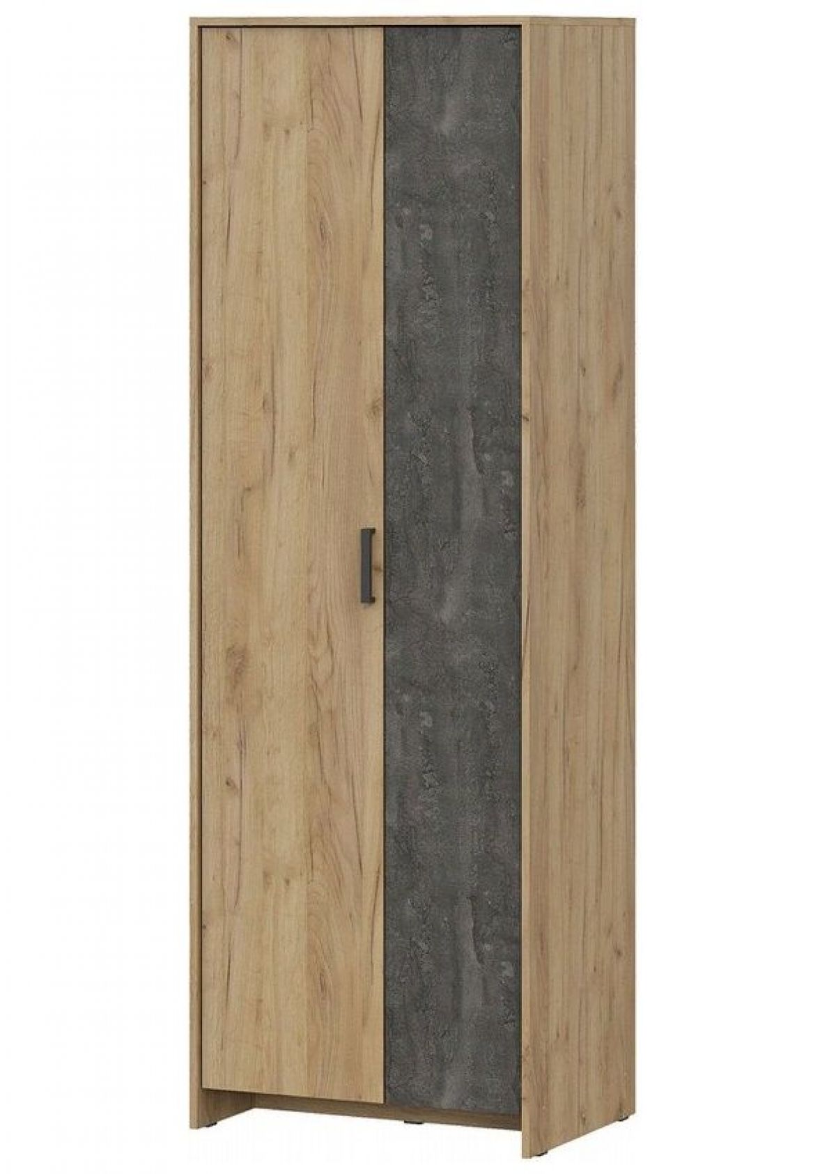 МСП-1 Шкаф 2-х створчатый (Дуб Золотой/Камень темный) | фото 3