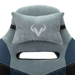 Кресло игровое Бюрократ VIKING 6 KNIGHT BL FABRIC синий | фото 7